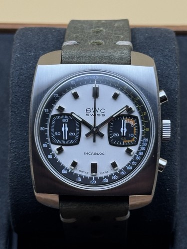 Vintage bwc chronograph swiss - chronograph,