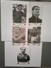 5 x 1.FC Köln- Mebus-Dörner-Weisweiler-Röhrig-de Munck -ca. 10x15 cm