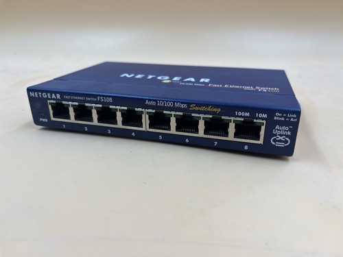Netgear switch prosafe fs108 - switch, 8