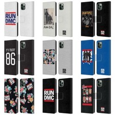 OFFIZIELLE RUN-D.M.C. KUNST BRIEFTASCHE HUELLE AUS LEDER FÜR APPLE iPHONE HANDYS