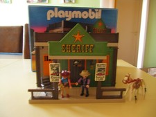 Playmobil Western Sheriff Büro 3786 von 1994 komplett Originalverpackung