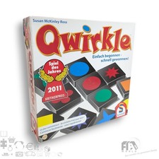 Schmidt Spiele 49014 - Qwirkle - Brettspiel 2011  Ross ? Holz Würfelspiel