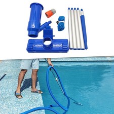 Hand-Pool-Staubsauger, Pool-Blatt-Staubsauger-Sets für Wannen, Teiche,