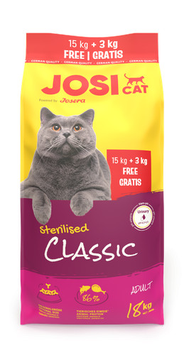 Josicat sterilised classic - sterilised,