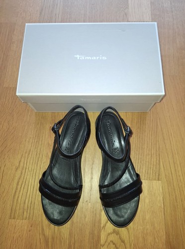Tamaris riemchen sandale leder - tamaris,