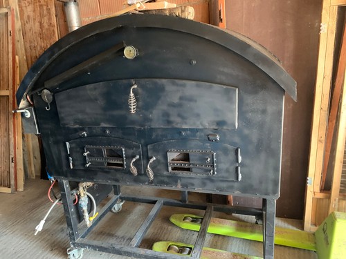 Selbstgebauter flammkuchenofen - selbstgebauter,