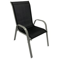 Gartenstuhl Stapelsessel Stapelstuhl Gartenmöbel Stuhl PALAMOS, 4 Stück, 2. WAHL