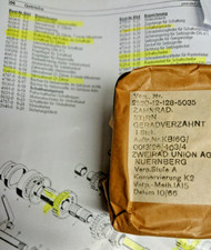 Maico M 250 B Getriebe Schaftrad - 5035 NOS