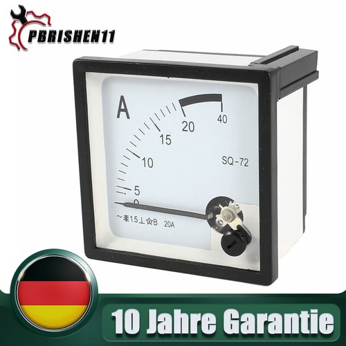 Amperemeter 20a ac - 0-20a,