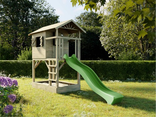 Stelzenhaus tree hut mit - tree,