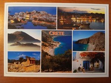 Postkarte 2621 gelaufen, Kreta, Griechenland, Sammlung, Ansichtskarte