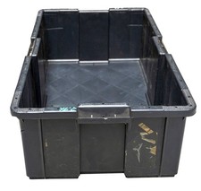 Kunststoffbehälter 60x40x22 cm, stapelbar Kunststoffkiste Lagerbox Transportbox 