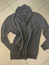 Cashmere Kaschmir Wolle Pullover Gr.52 Grau TOP SONNY BONO HOMME