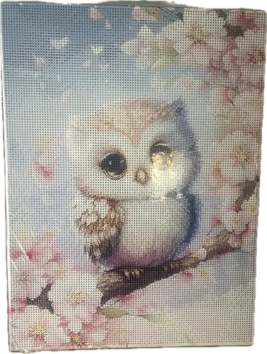 Baby eule diamond painting mit - baby,