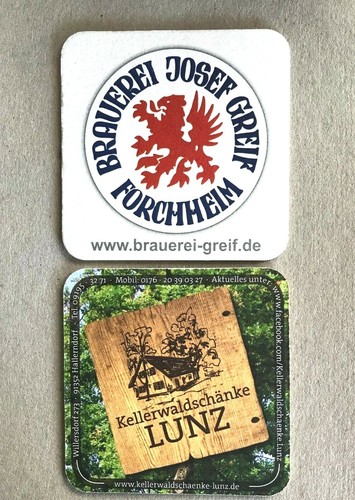 Bierdeckel coaster brauerei - ,coaster, ,