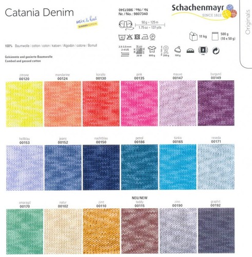 Schachenmayr catania denim - schachenmayr, denim"