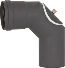 MCZ Pellet-Abgasrohr-Bogen