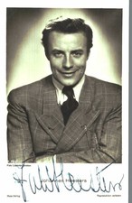 Johannes Heesters    ** Original Unterschrift auf Ross Karte  - N 374 h