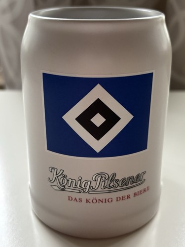 Hsv bierkrug könig pilsener - hsv,