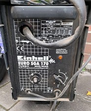 Einhell SGA 170 Schutzgas Schweißgerät, Automatikhelm Schweißdraht Zubehör