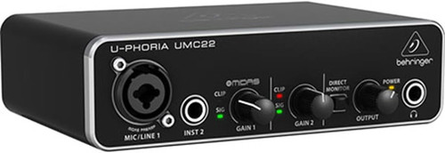 Behringer umc22 audiophile - umc22,