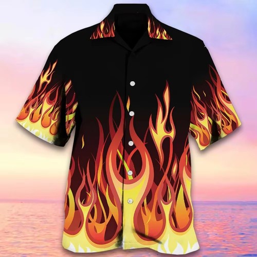 Herren button down feuer - down,