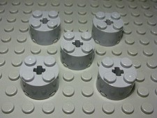 Lego Brick Round 2x2 New Grey