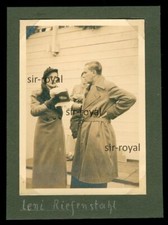 Leni Riefenstahl auf dem RPT Nürnberg 1934 - WK2 Foto 8x11cm