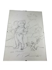 Gucky Originalzeichnung zu Fröhliche Weihnachten Swen Papenbrock Perry Rhodan 06