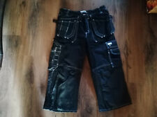 FRISTADS  3/4 Hose Arbeitshose Jeans Schwarz FAS - 283 - 90 Gr. 44 