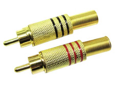 2x High Quality RCA Phono
