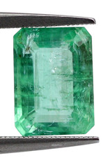 Natürlich Loser Smaragd 8x5