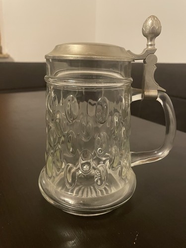 Glas bierkrug l mit - bierkrug,