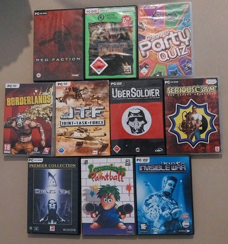 Spiele sammlung konvolut - pc,