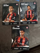 Autogrammkarten Eintracht