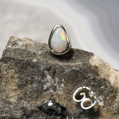 Edelopal ohrring 925er - ohrring,,
