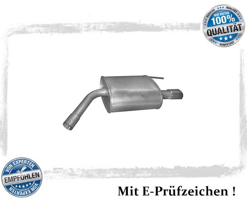 Endschalldämpfer rechts für - endschalldämpfer,