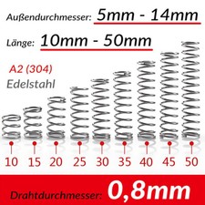 Druckfeder 0,8mm
