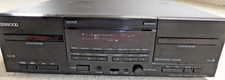 Kenwood Doppel-Kassettendeck KX-W4080 - Tape Deck retro mit Autoreverse-Funktion