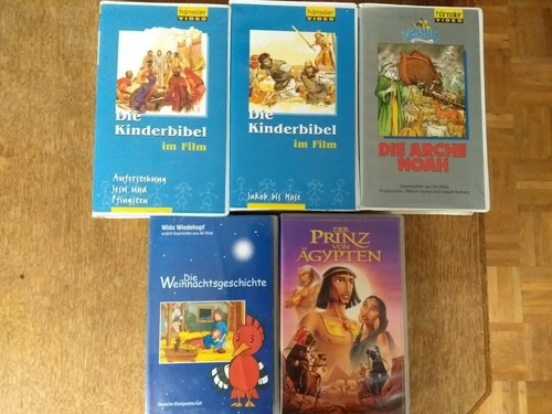 Vhs kassetten kinderbibel - vhs,