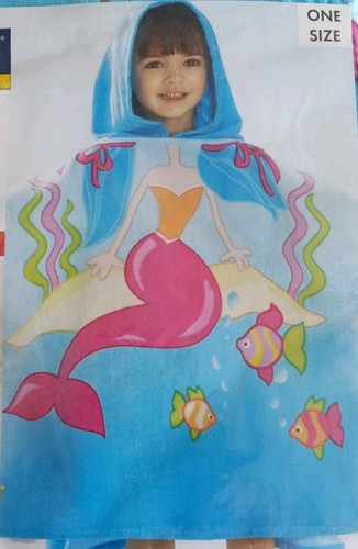 Bade poncho kinder kapuzen - bade,
