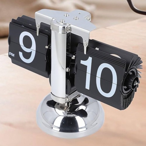 Digital flip down clock - flip, retro