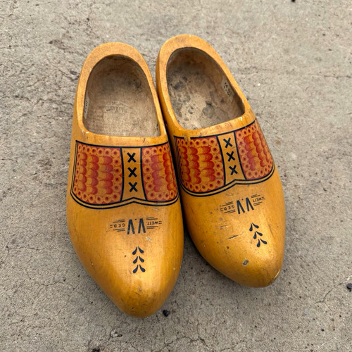 Herren holzschuhe clogs - clogs, gelb