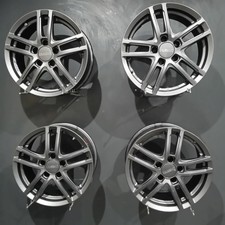 4x Alufelge 16 Zoll 6.5" 5x112