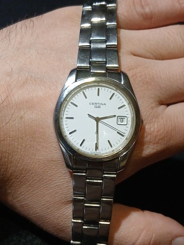 Certina stahl quartz datum - certina, ds