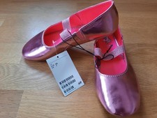 edle Ballerina, Gr. 33, rosa, holographisch, Glitzer, Neu mit Etikett