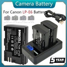 2X LP-E6 Akku Für Canon EOS