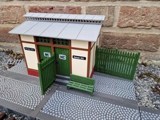 Toilettenhaus für LGB und Piko Bahnsteig Bahnhof Spur G
