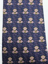 BURBERRY 100% Silk Tie Made In Italy