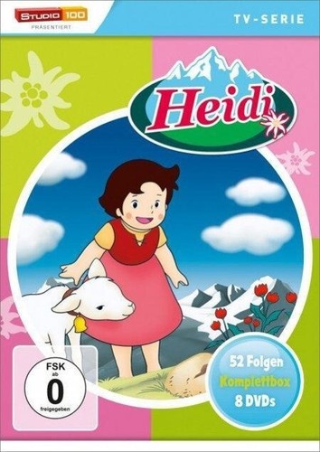 Heidi komplettbox serie - heidi, (tv-serie